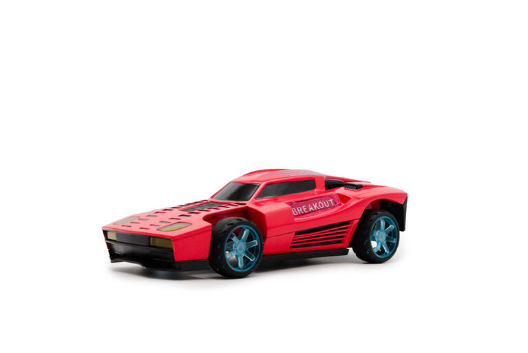 Voiture de course à lumières