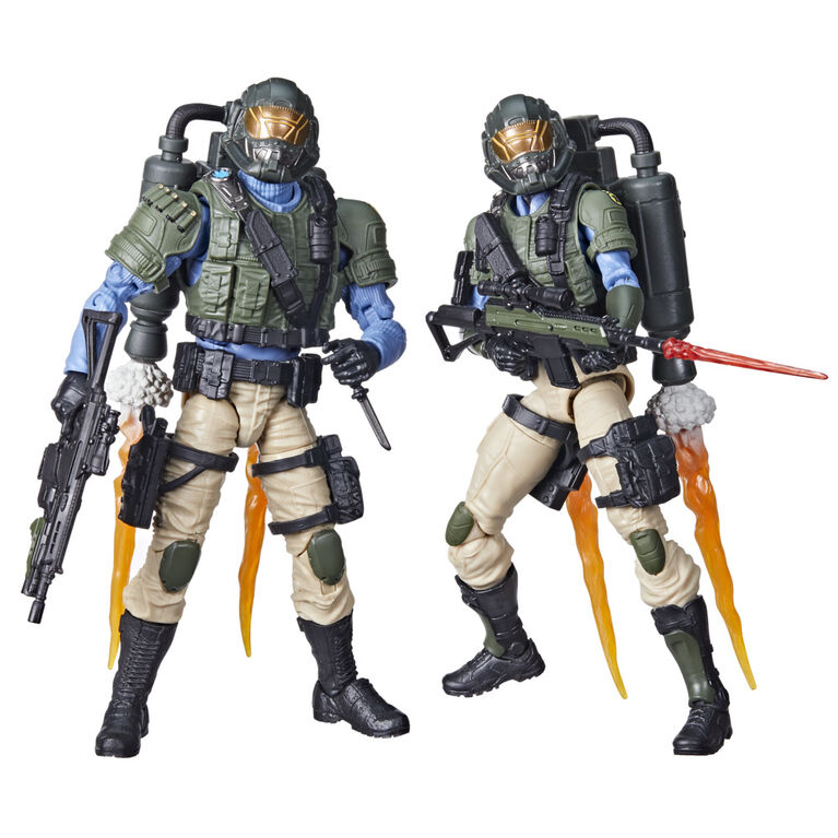 G.I. Joe Classified Series Steel Corps Troopers, Collectible G.I. Joe Action Figure, 95, 6 Inch Action Figures For Boys & Girls