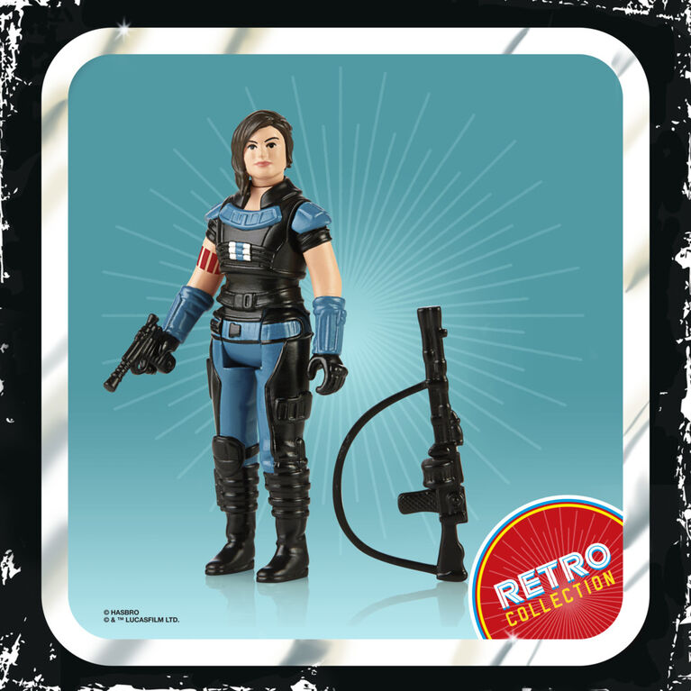 Star Wars Retro Collection Cara Dune Toy The Mandalorian Collectable Action Figure