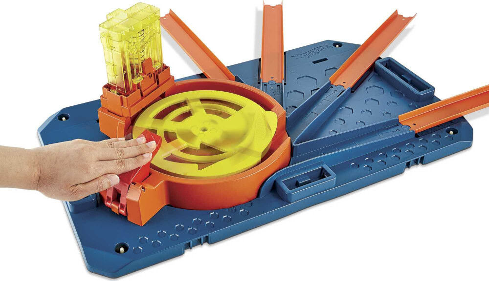Hot Wheels Track Builder Unlimited Rapid Launch Builder Box Toys