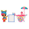LOL Surprise OMG House of Surprises Art Cart Playset with Splatters Collectible Doll