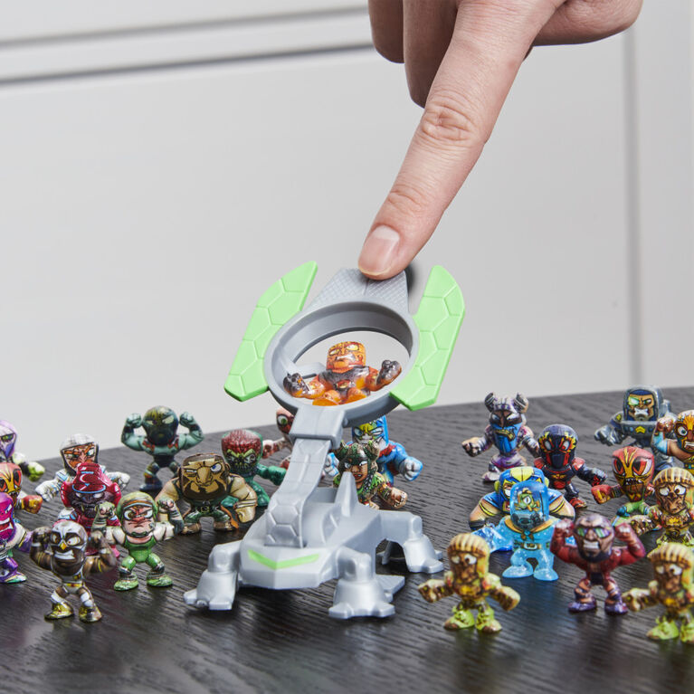 Million Warriors, 20-Pack Collectible Figures, 1 Launcher, Collector's Poster, Guaranteed 1 Rare Warrior in Every Pack (Styles May Vary)