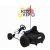 KidsVip 24V Furious Drifting Go Kart- White - English Edition