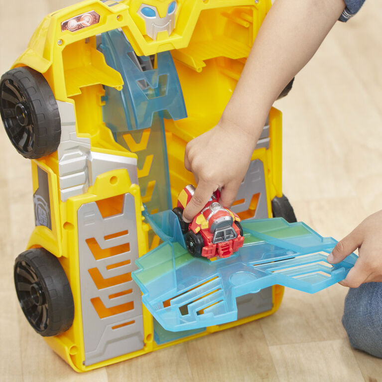 Playskool Heroes Transformers Rescue Bots Academy Bumblebee Track Tower