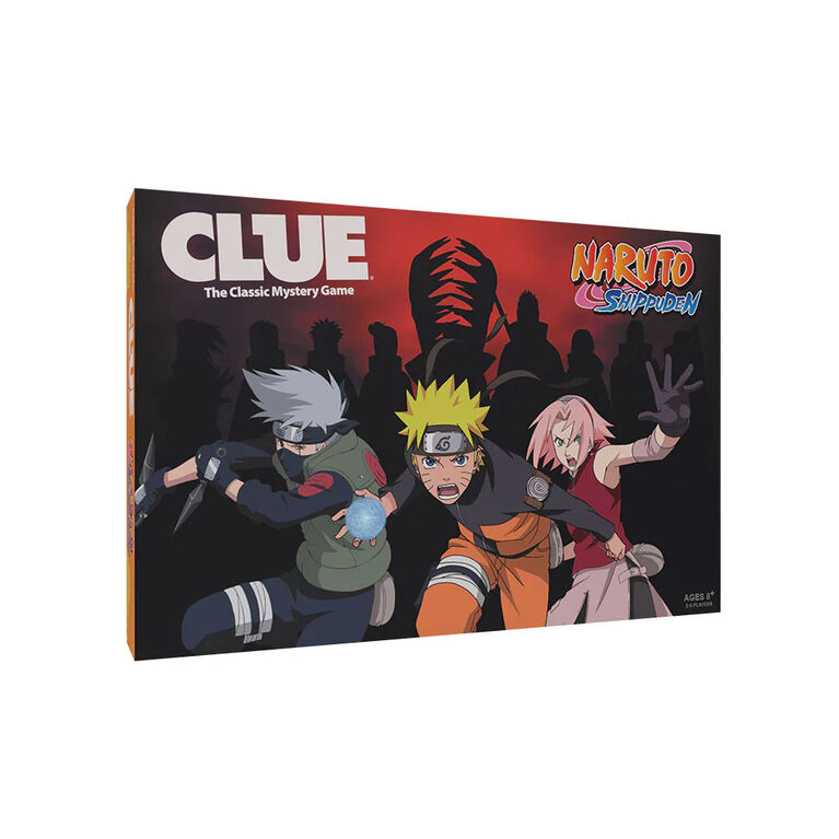 USAopoly CLUE: Naruto Shippuden - English Edition