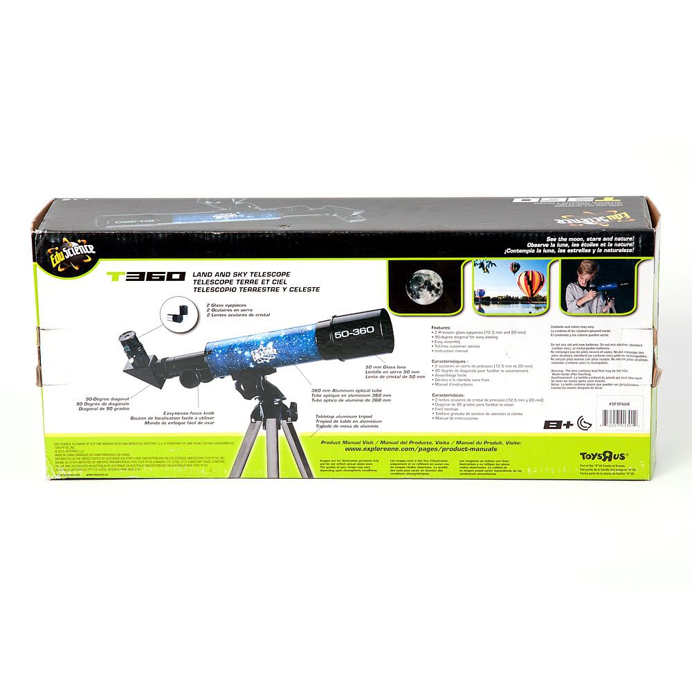 land and sky telescope 50