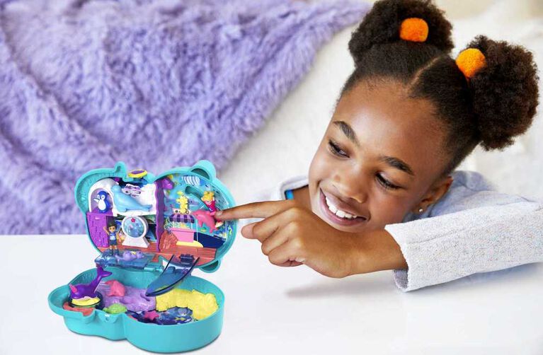 Polly Pocket Otter Aquarium Compact