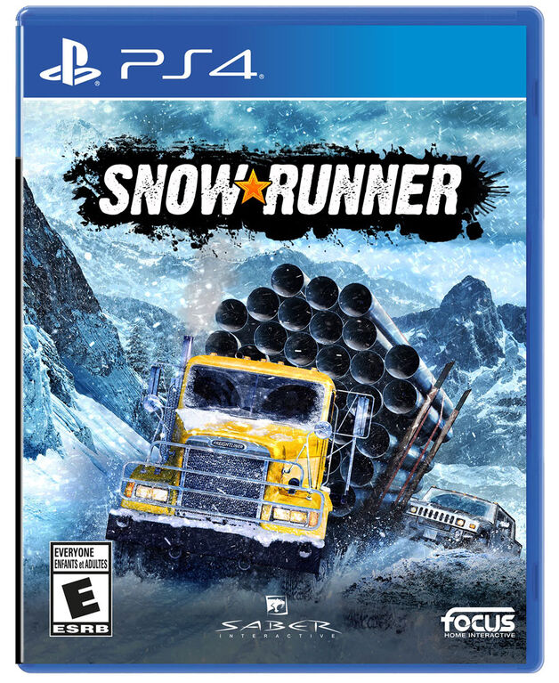 PlayStation 4 Snowrunner a Mudrunner Game