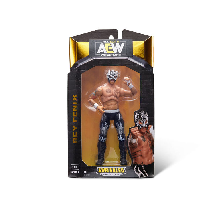 AEW - Ensemble de 1 figurine, lutteur inégalé - Rey Fenix