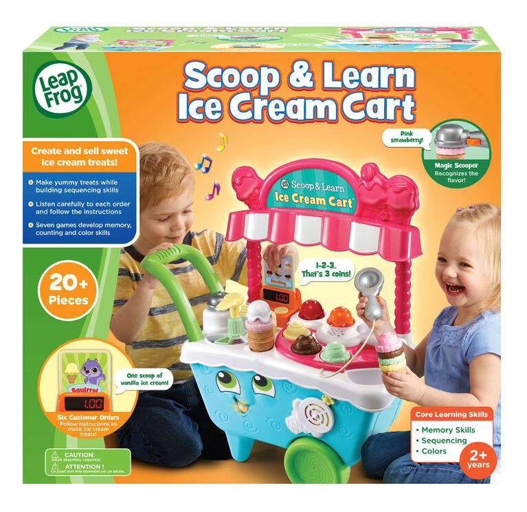 LeapFrog Scoop & Learn Ice Cream Cart - English Edition