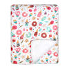Jesse & Lulu Lounge Blanket with Sleep Mask: White Bakeshop