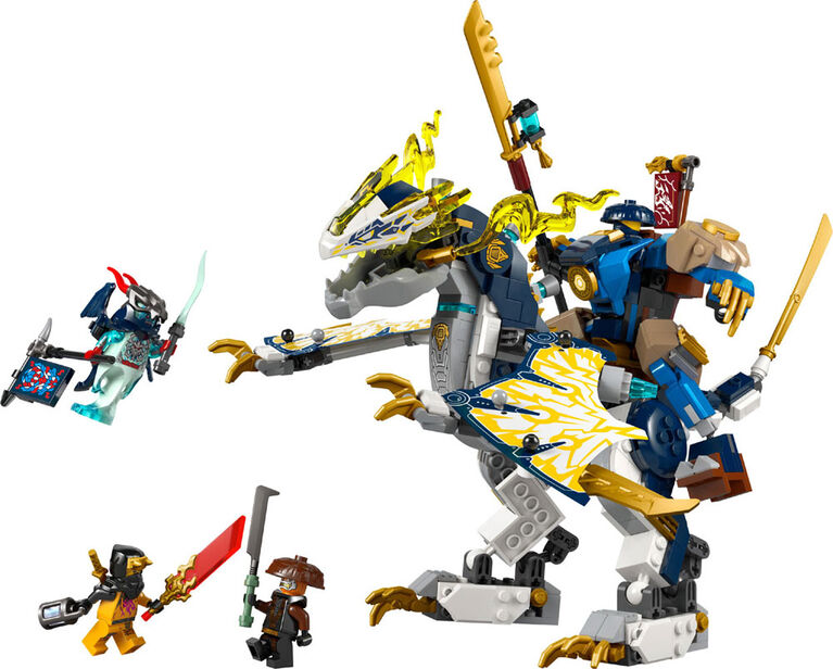 LEGO NINJAGO Rogue's Mech Dragon Rider Building Toy for Kids, Boys & Girls, Ages 8+ - 71843