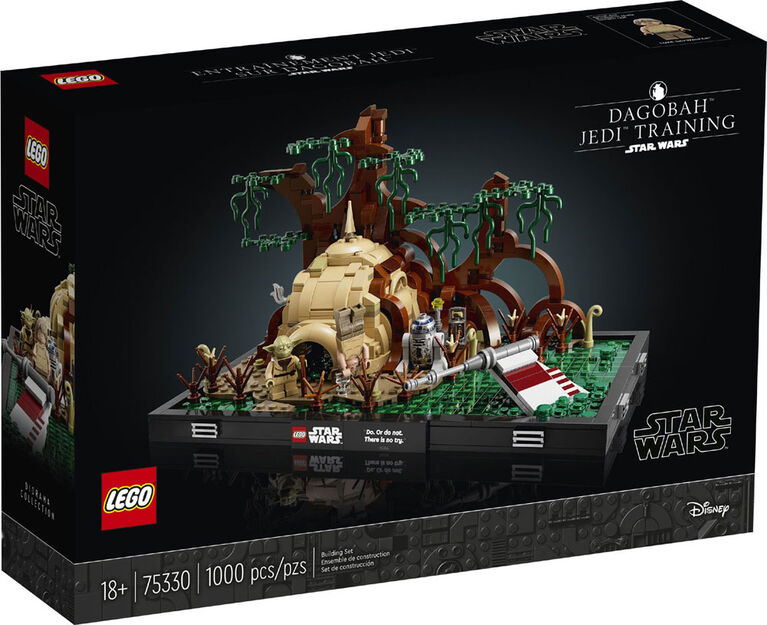 LEGO Star Wars Dagobah Jedi Training Diorama 75330 Building Kit (1,000 Pieces)