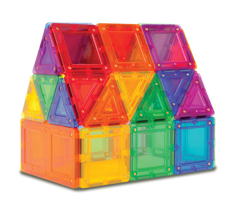 Magformers Ensemble TileBlox Rainbow de 60 pièces - Édition anglaise