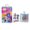 Disney Princess Perfect Pairs Jasmine, Fun Aladdin Unboxing Toy with 2 Dolls, Portable Display Case and Stand