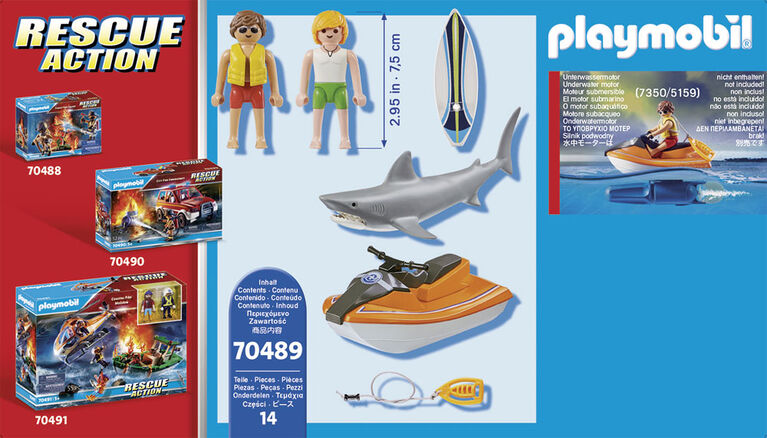 Sauvetage d'attaque de requin - Playmobil