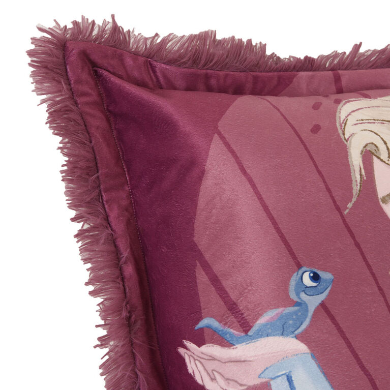 Disney Frozen Jumbo Funky Fur Pillow, 20" x 30"