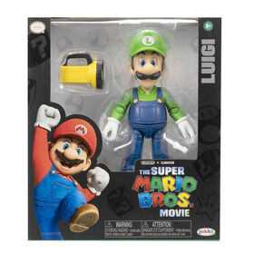 The Super Mario Bros. Movie - 5" Figure Series - Luigi Figure with Flashlight Accessory