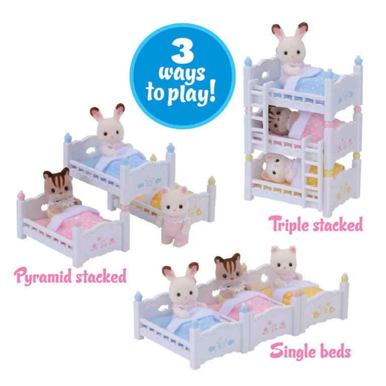 Calico Critters - Triple lits superposables de bébé