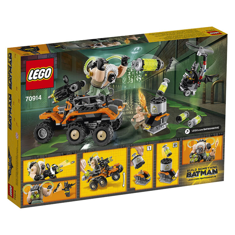 LEGO Batman Movie L'attaque en camion toxique de Bane 70914