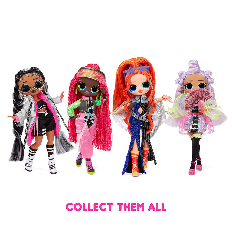 photo Lol Surprise Omg Dance Dance Dance Virtuelle lol surprise omg dance dance dance virtuelle fashion doll with 15 surprises including magic blacklight shoes hair brush doll stand and tv package