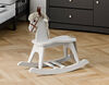 Storkcraft Wooden Rocking Horse - White
