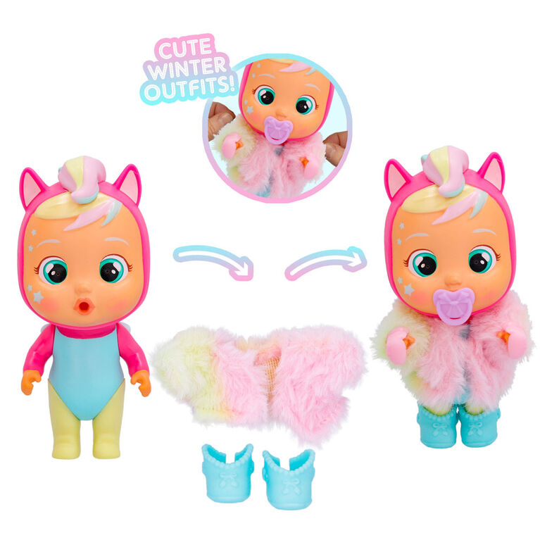 Cry Babies Magic Tears Icy World Keep Me Warm Series  Surprise Collectible Toy (Styles May Vary)