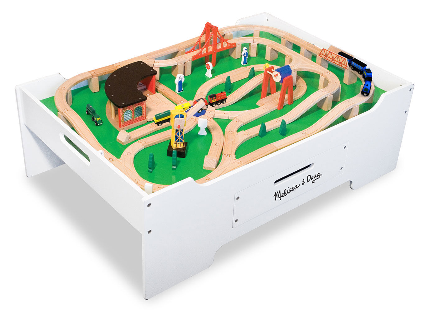 Melissa doug sales train table
