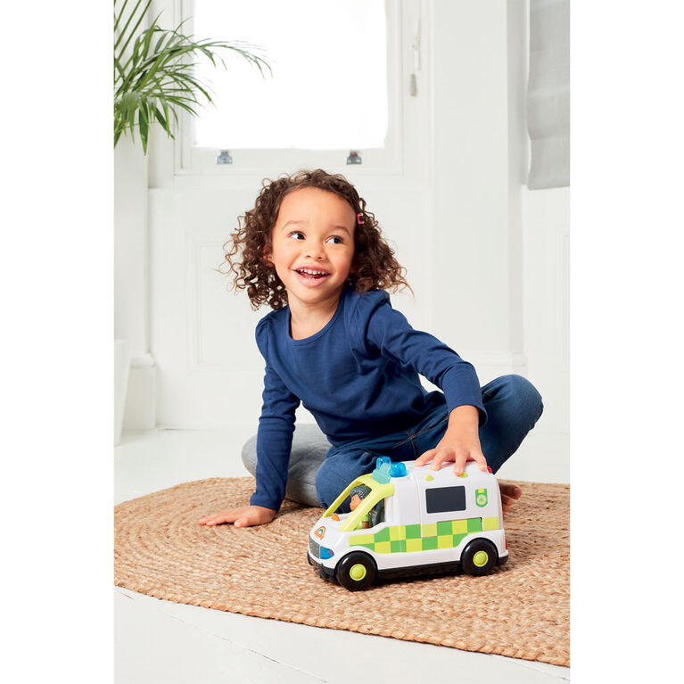 Happyland Lights and Sounds Ambulance - Édition anglaise - Notre exclusivité