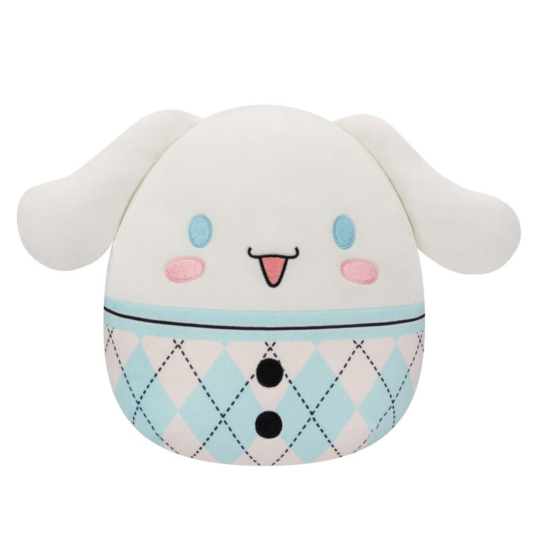 Squishmallows 8" - Sanrio: Blue Plaid Cinnamoroll