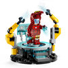 LEGO Marvel Le laboratoire d'Iron Man : la salle des armures, Ensemble de construction de superhéros avec figurines 76315