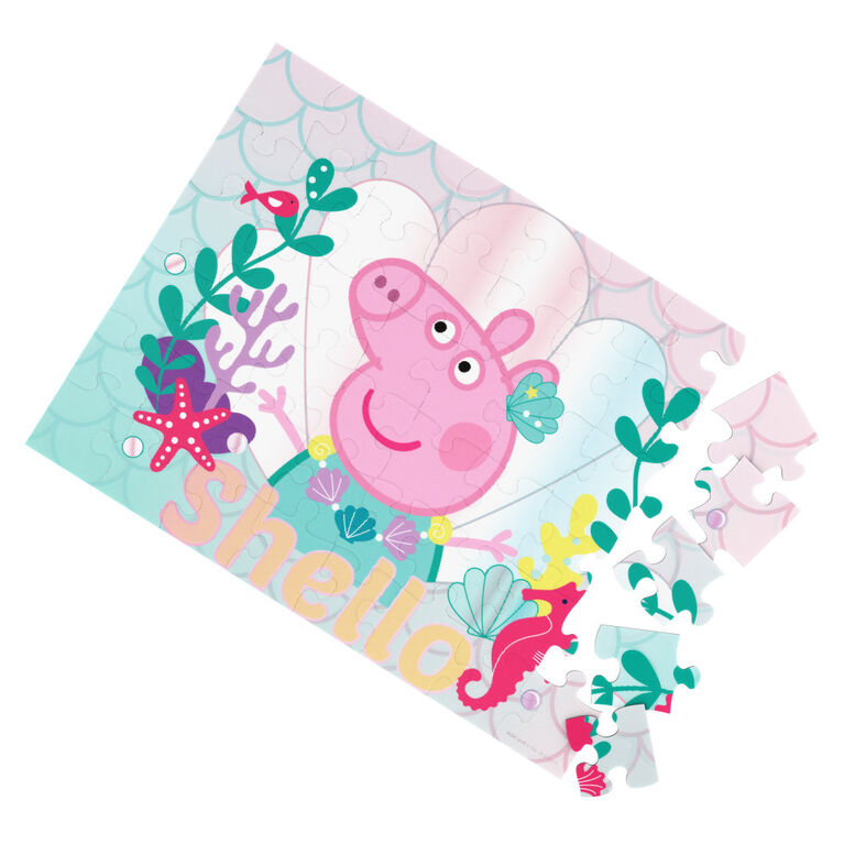 Peppa Pig 48-Piece Lenticular (3-D) Puzzle
