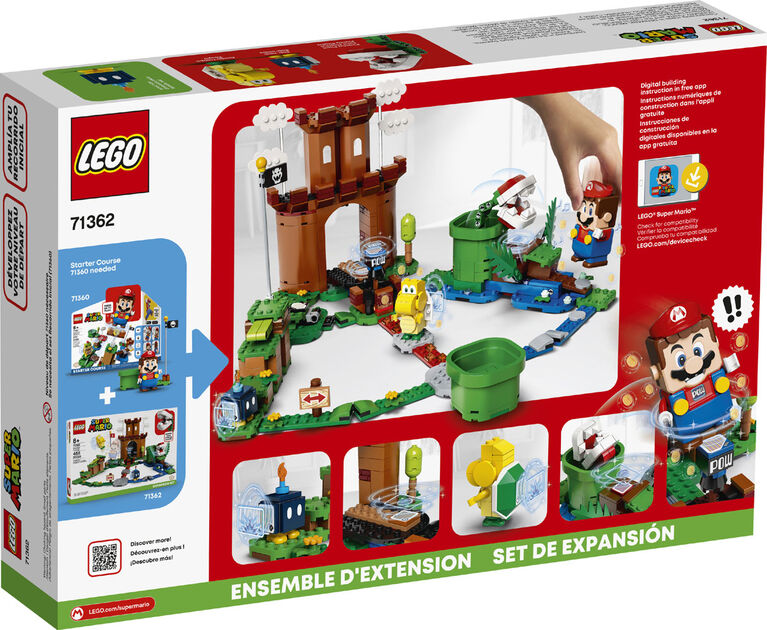 LEGO Super Mario Ensemble d'extension La forteresse de la 71362 (468 pièces)