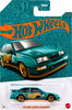 Voiture ou camion Hot Wheels à l'échelle 1:64 avec déco turquoise et cuivre (Les modèles peuvent varier)