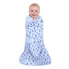 HALO SleepSack Swaddle - Triangle Denim  - Coton - Petite.