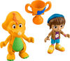 Fisher-Price Barney's World Barney's Friend Mel & Billy Dino Figure Set