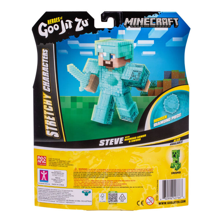 Heroes of Goo Jit Zu Minecraft, Stretchy Characters Steve