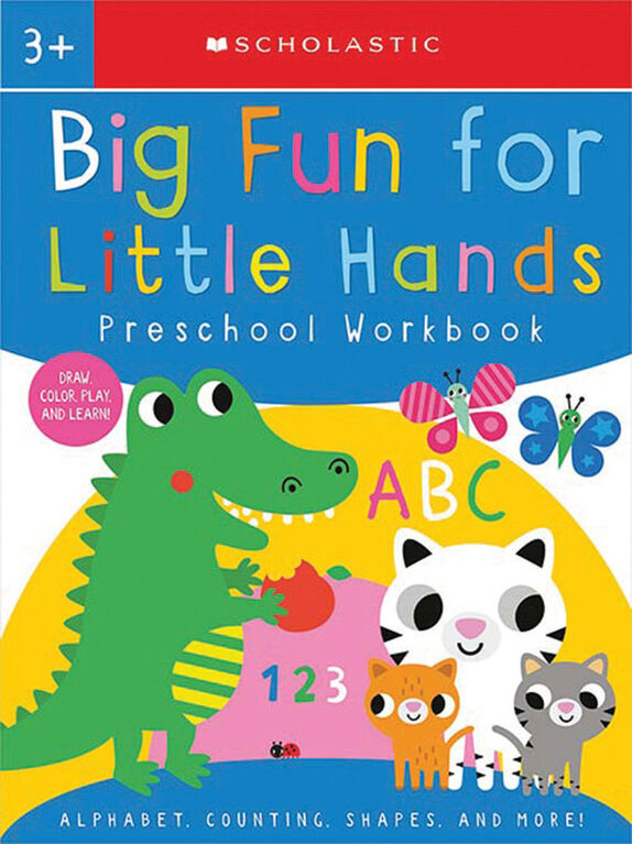 Scholastic Early Learners: Giant Preschool Workbook - Édition anglaise