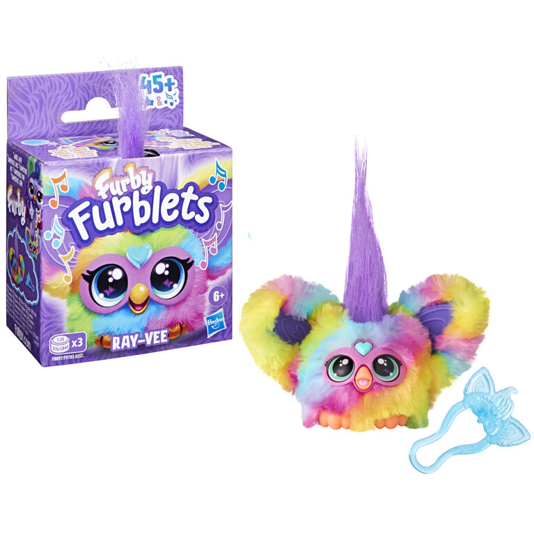 Furby Furblets Ray-Vee Mini Electronic Plush Toy