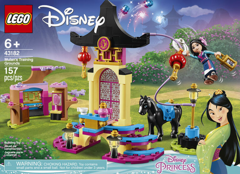 LEGO Disney Princess Le terrain d'entraînement de Mulan 43182