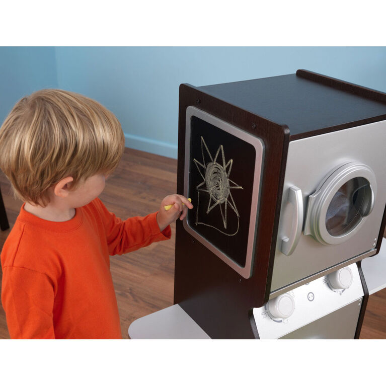 KidKraft - Laundry Play Set - Espresso