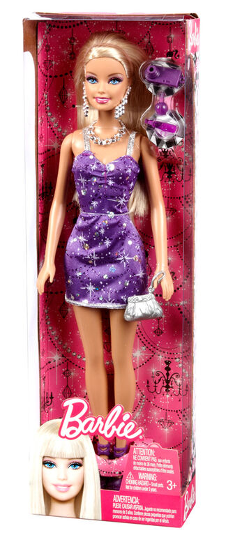 Barbie - Glitz Doll, Purple Dress