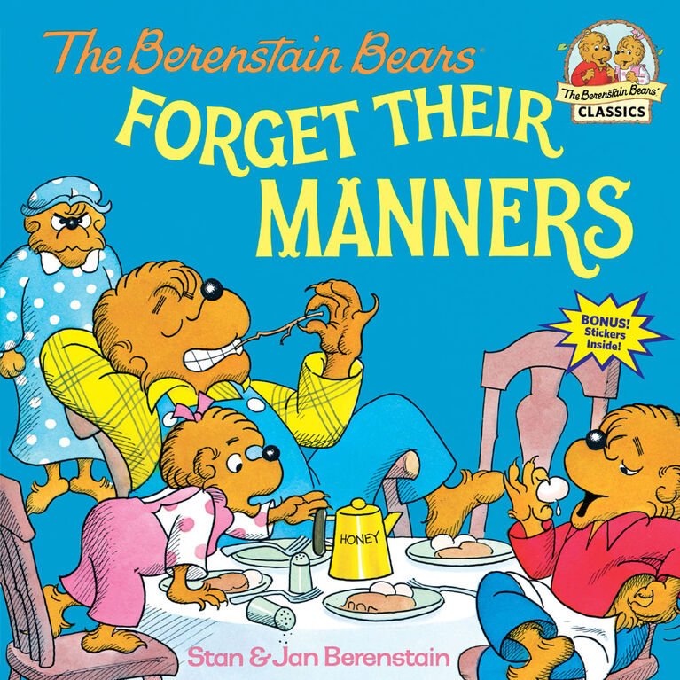 The Berenstain Bears Forget Their Manners - Édition anglaise