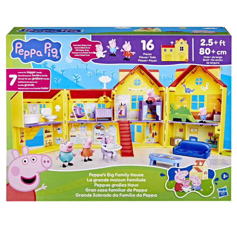 Peppa Pig Peppa's Big Family House Playset - R Exclusive