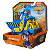 Rubble & Crew, Wheeler's Dump Truck Toy with Movable Parts and a Collectible Action Figure