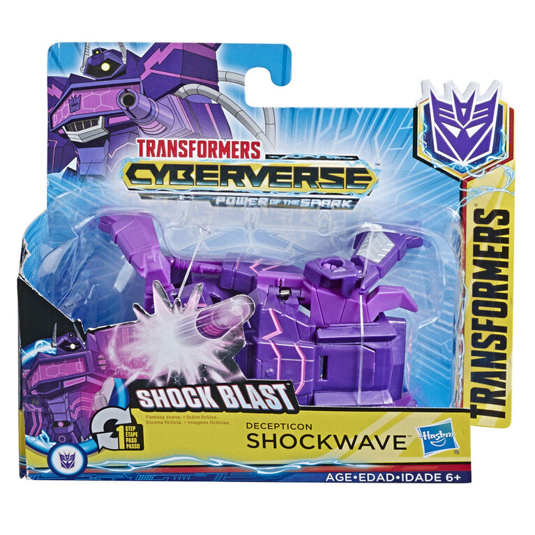 Transformers Cyberverse Action Attackers: 1-Step Changer Shockwave