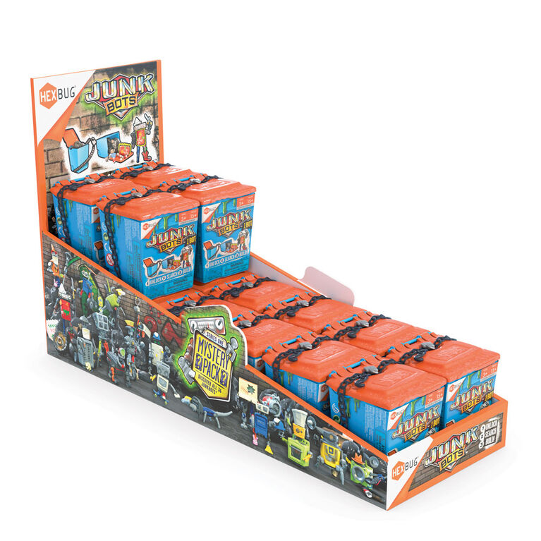 Hexbug Junkbots - Trash Bin - Assortment May Vary