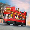 LEGO City Red Double-Decker Sightseeing Bus Toy, London Bus, 60407