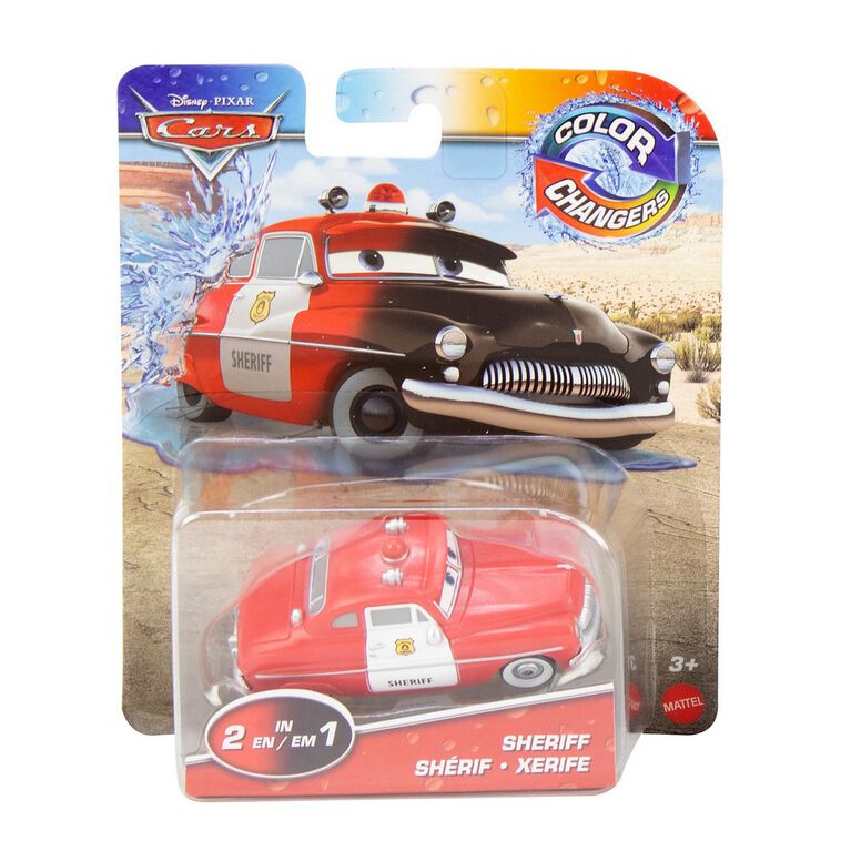 Disney Pixar Cars Color Changers Sheriff