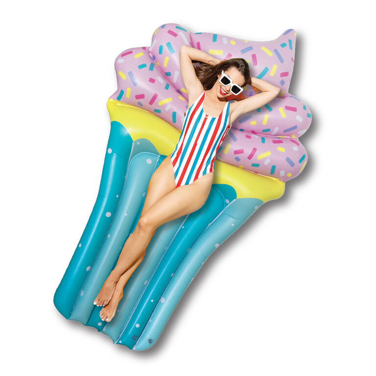 Danaplay Matelas Flottant Cr&egrave;me Glac&eacute;e